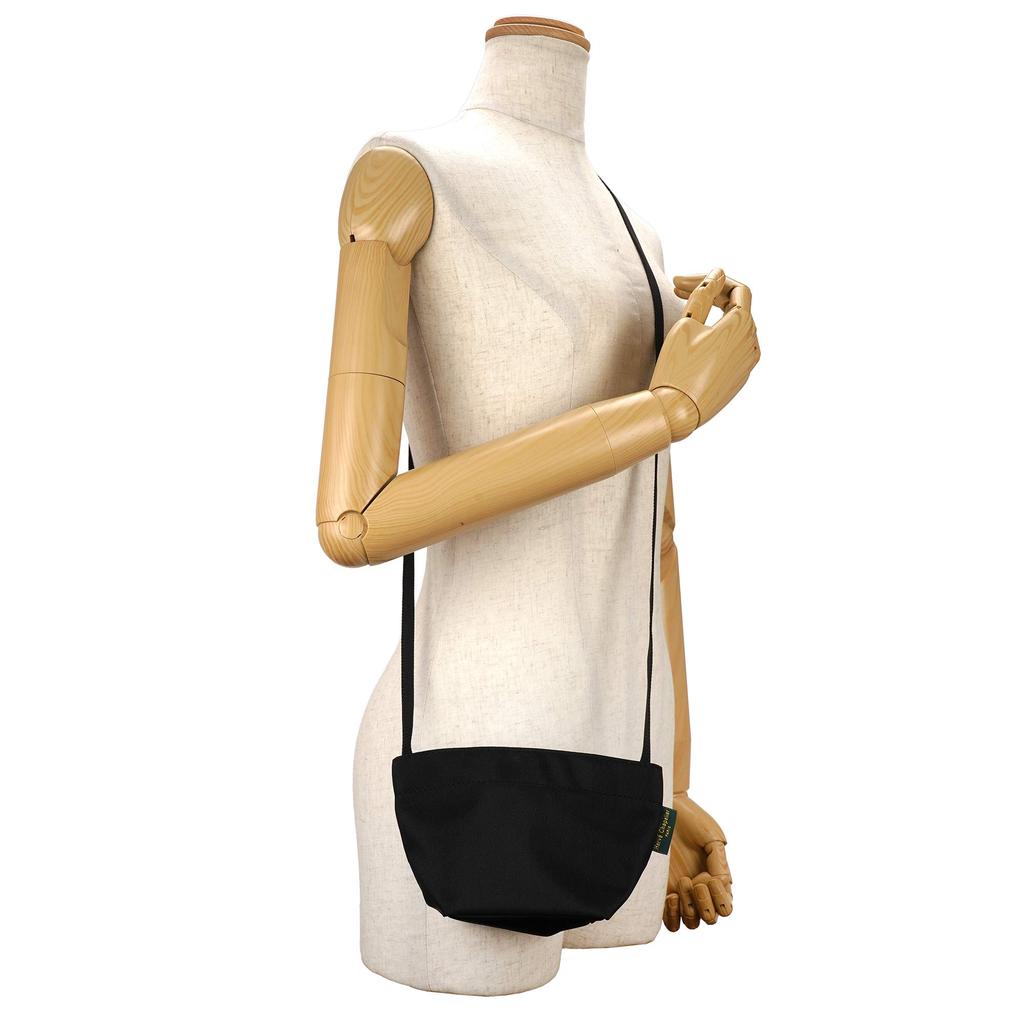 Herve Chapelier Bag 1927N Noir Square Base Nylon Extra Small Shoulder Bag [Herve Chapelier] (Shoulder Bag) Women's [Brand] [Item]