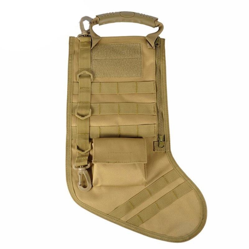 

Tactical Molle Christmas Stocking Bag EDC Christmas Stocking Pendant Multi-Functional Tool Storage Bag Sports Hunting Accessory дубильна кора
