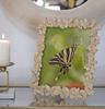 Photoframe Farfalle Glod Cm 27,5X2,6X32,5 (Inside Photo Size Cm 20X25)