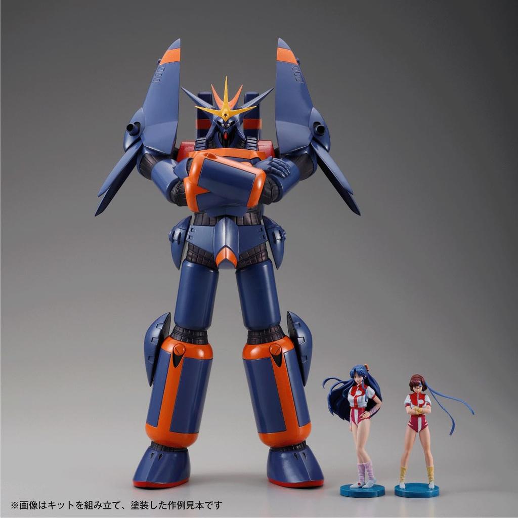 Kaiyodo ARTPLA SCULPTURE WORKS Aim for the Gunbuster Takaya Noriko and Amano Kazumi System Absolute Defense Approximately 270mm Tall Unpainted Plastic