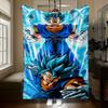Super Saiyan Blue Goku Blanket Home Decor Soft And Comfortable Gift Machine Washable Sheet