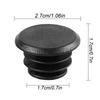 6pcs Bicycle Handlebar Plugs Classic Delicate Bicycle Plastic Plug Road Handlebar Bike Mountain Covers Grips End Cap T1V1