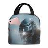 Predator Wallpaper Insulated Lunch Bag for Women Kids Portable Food Boxes Thermal Lunch Box Tote