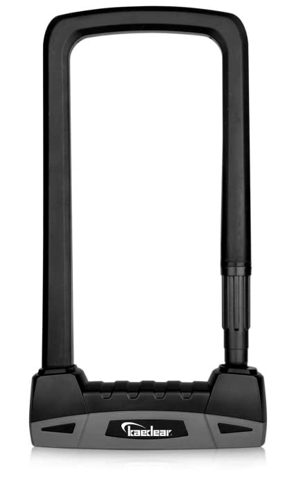 

Kaedear Motorcycle with Key Chain and 160mm 108mm 13mm Key Loss Key Duplication Type U Lock, U-Lock Padlock, Long, Wide, Diameter, Heavy-Duty чёрный