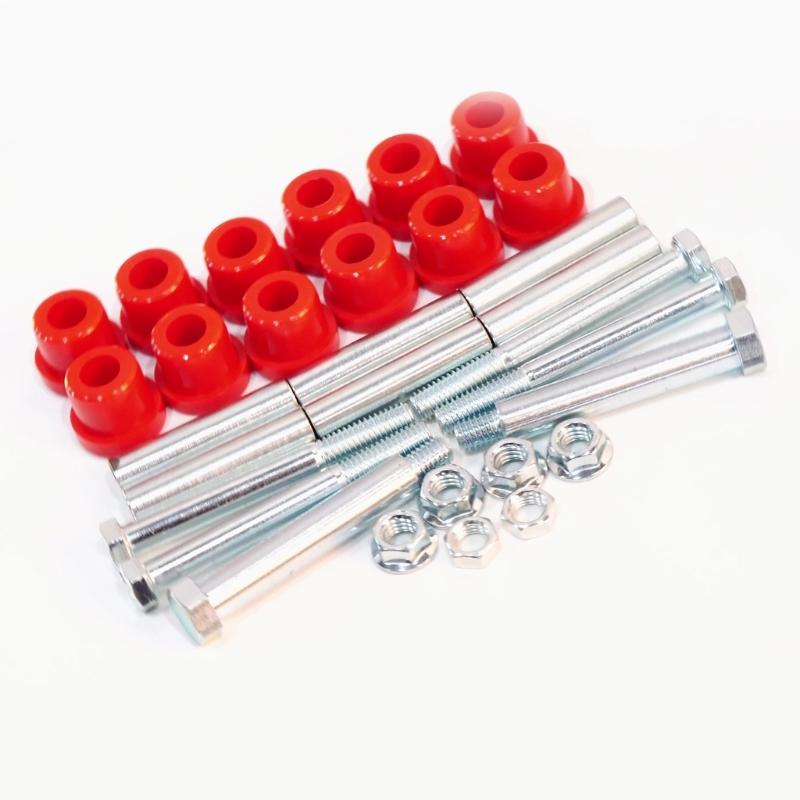 Golf Cart Spring Bushing Kits With Screws For 1015583 101230 Golf Cart Rear Leaf Spring Bushing and Sleeves Enduring