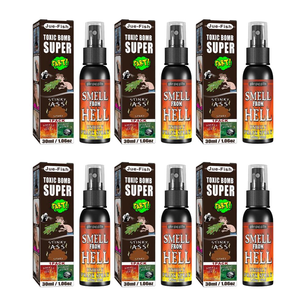 180-30ml Liquid Fart Gag Prank Joke Spray Can Stink Bomb Smelly Stinky Gags Fart Spray Extra Strong Stink Prank Novel Funny Toys