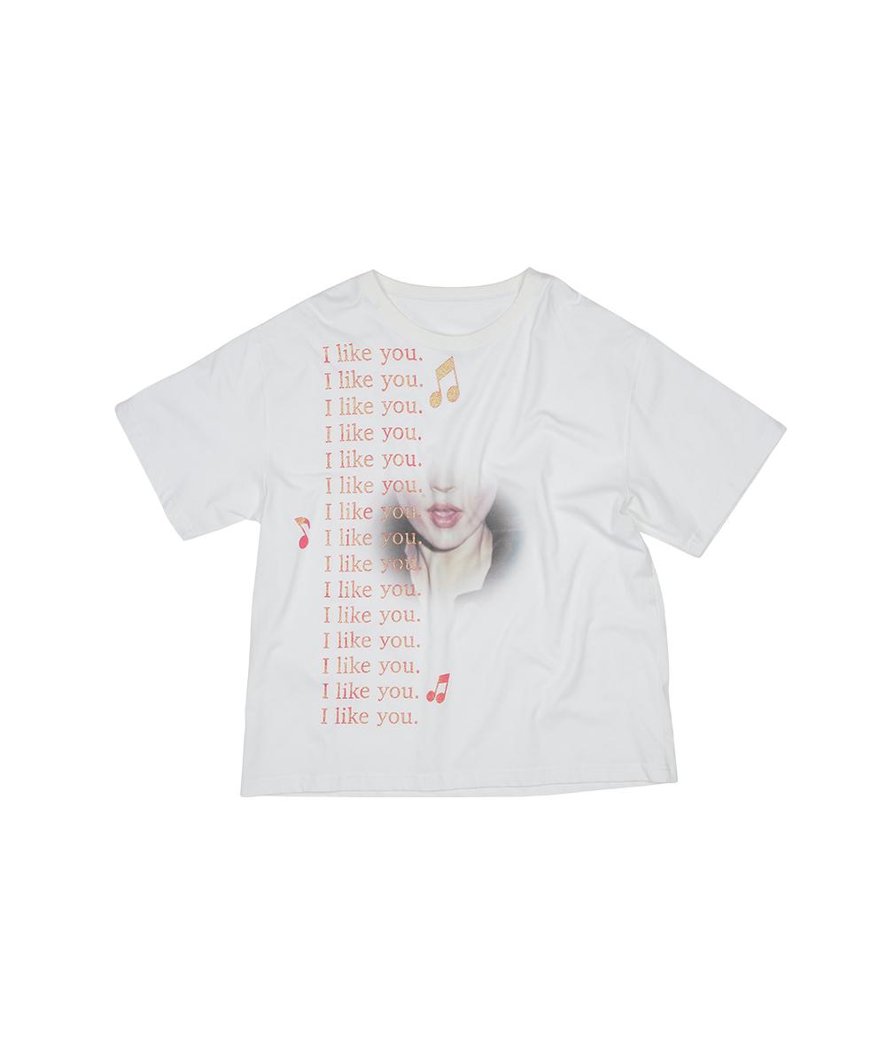 Grails I Like You Graphic T-Shirt [White] 1