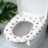 Cuscino per Sedile WC Stampato Impermeabile Universale per Tutto l'Anno Domestico EVA Schiuma di Silicone Coprisedile WC