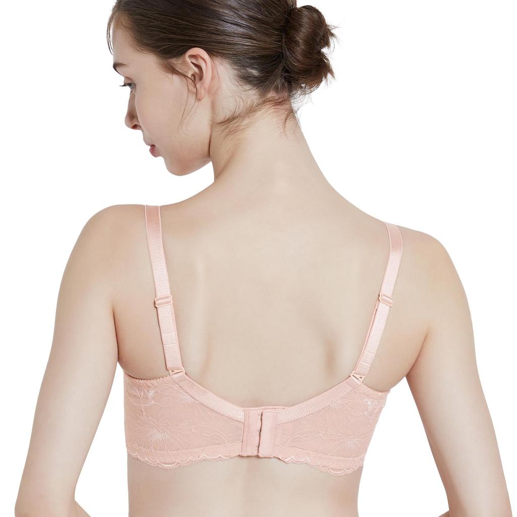 HEAVEN Japan Luxurious Armpit Fat Catcher Bra Lightweight and Slimming Armpits Available In a Wide Range of Sizes (Smoky Pink, H65) - Comfortable, -