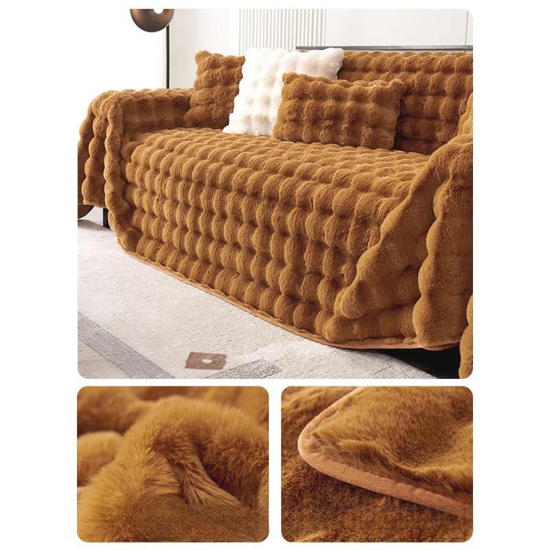 Чехол для дивана с плюшем в виде кролика — фото 11