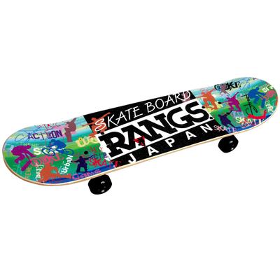 RANGS R1 X Complete Set with PU Wheels Skateboard, White, 7.25" 28",