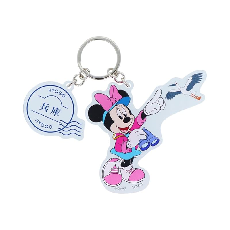 

[Sunstar Stationery] disney key ring acrylic DREAM TRAVEL minnie mouse Hyogo prefecture S8348626