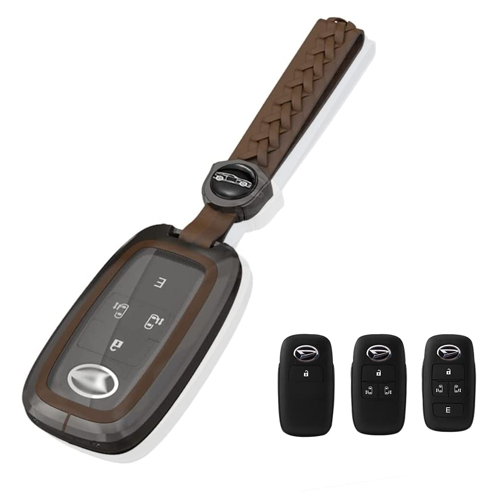 

Смарт-ключ Toyota TOYOTA Сборный ключ Металлический ТПУ Ключ Подходит для Нового Полного Удобного для Ключа Чехол для ключа Коричневый Чехол, Чехол, + Сумка, RAIZE, ROOMY,