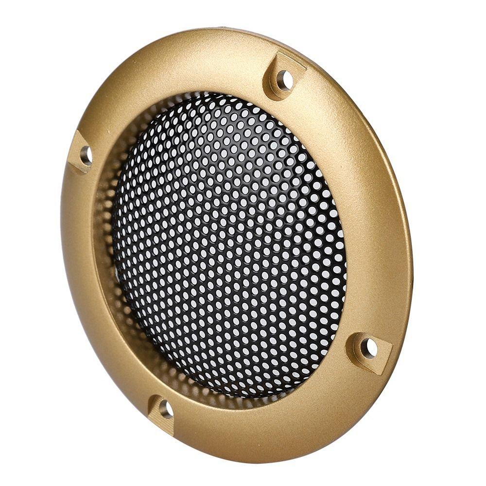 2Pcs 2 Inch Speaker Protective Grill Plastic Car Audio Speaker Guard  Audio DIY Decoration