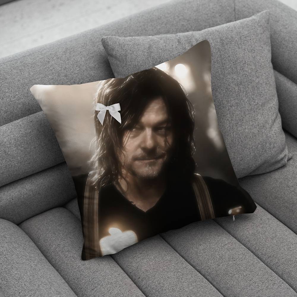 DDaryl Dixon Print Pattern Sofa Cushion Cover Pillowcase Home Party Car Bedding