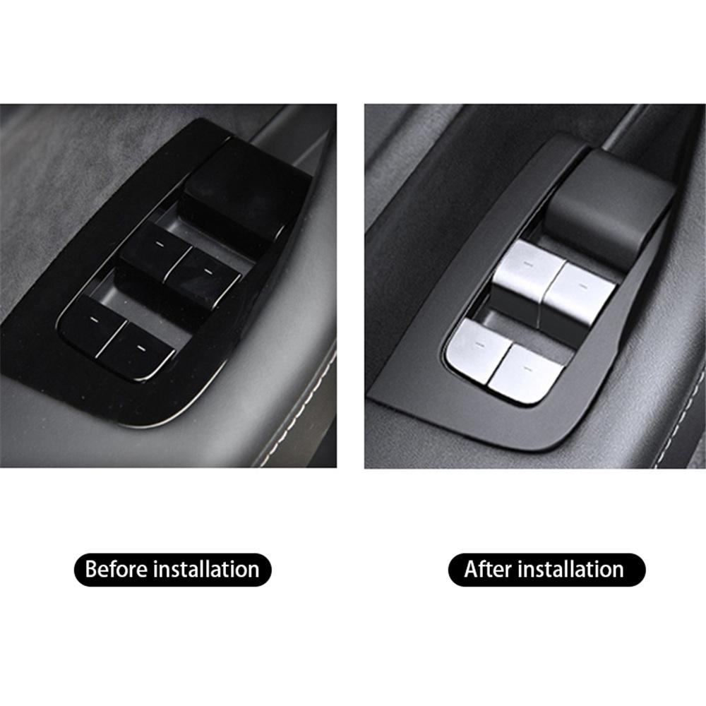 For Tesla Model 3 2017-2020 Lift Switch Button Door Open Sticker Trim Red