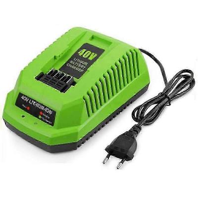 40V Lithium-Batterieladegerät für Greenworks 29482 G-max 40V - Batterie 29472 29482 29652 G40825 Eu Pl