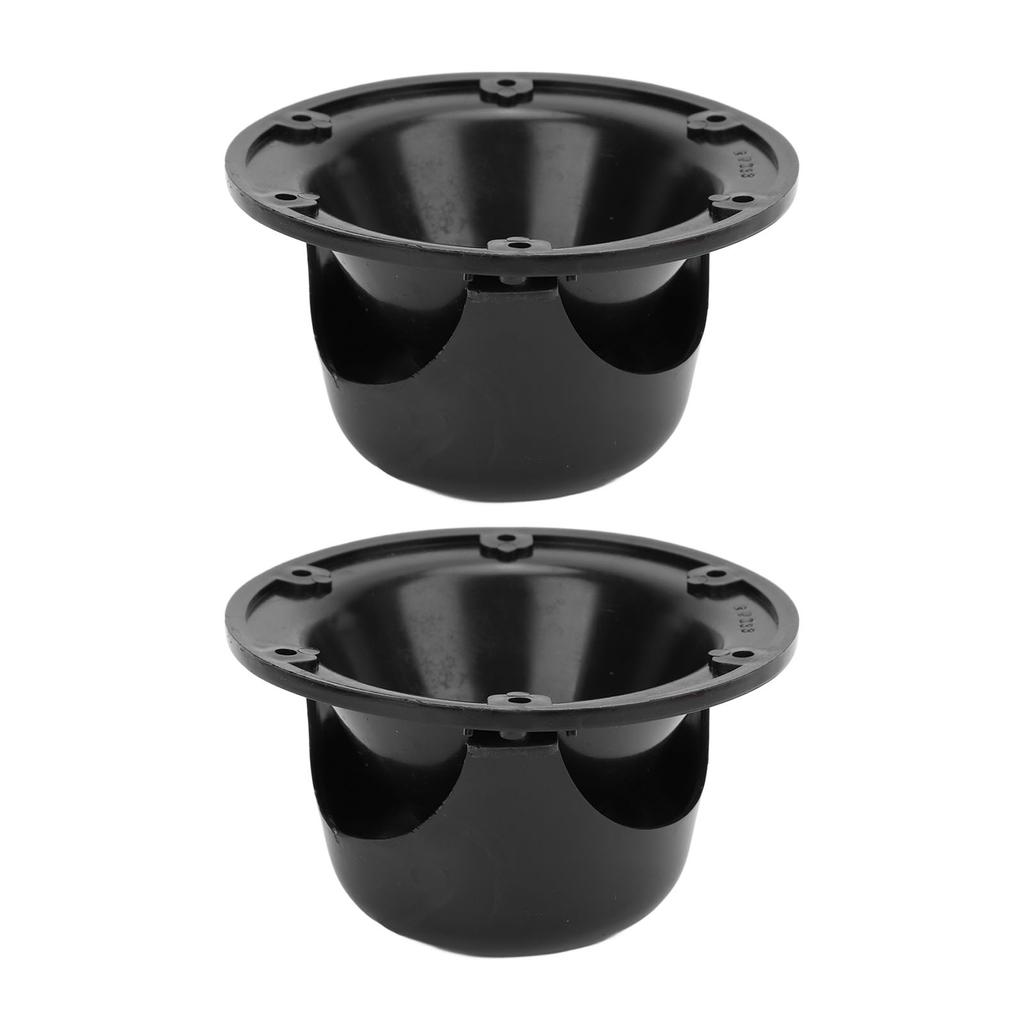 2 set capace de aerisire pentru instalații sanitare RV Kit de înlocuire a capacului din plastic pentru remorcă, acoperiș, canalizare, negru