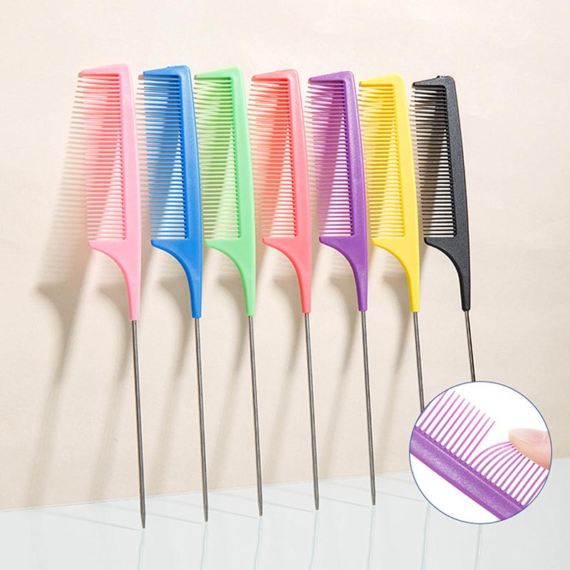 Rat Tail Combs Set - Hair Teasing Fine Tooth Comb For Women Girls, Parting Comb For Braiding Hair Styling Tools