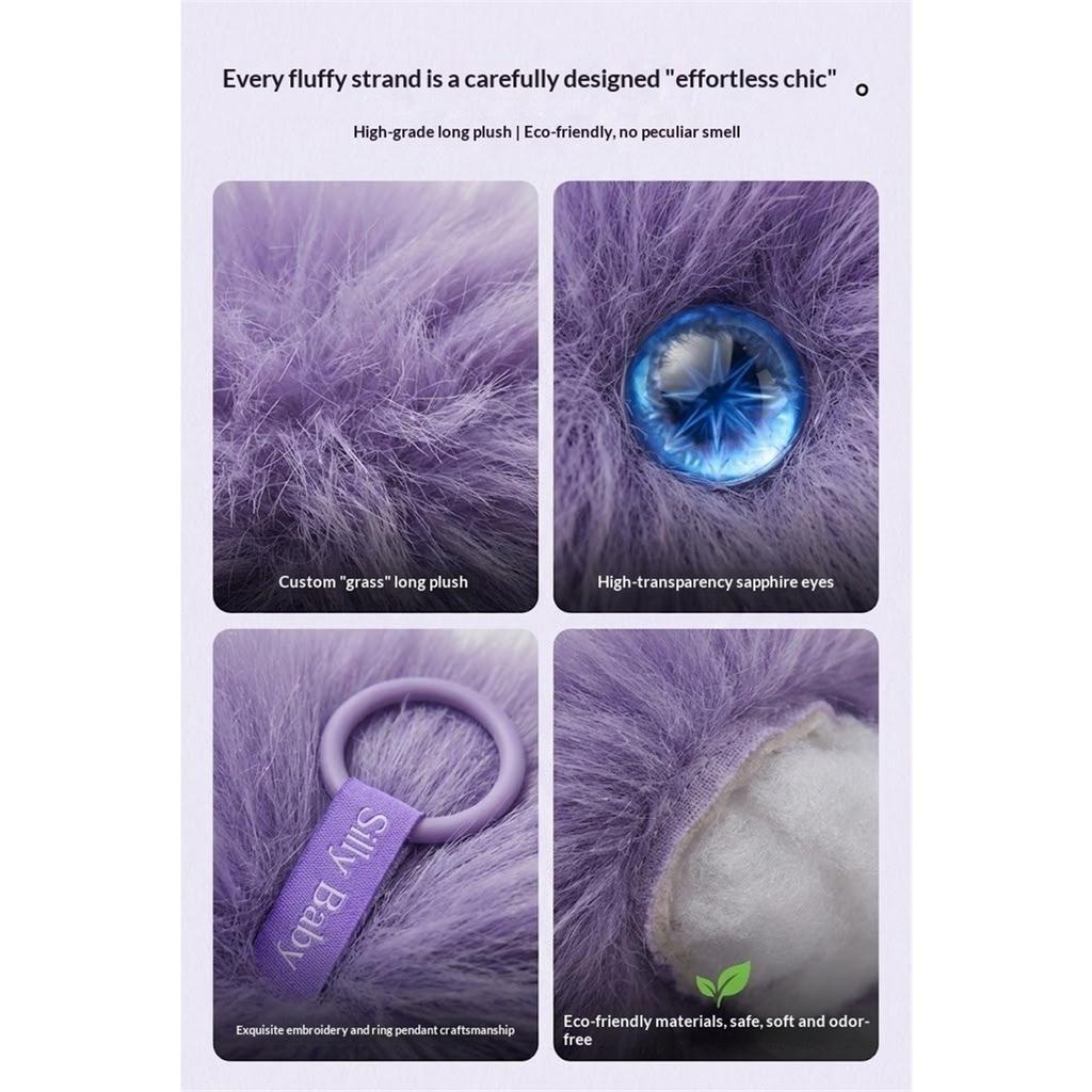 AI Scruffy Cat  Robot Plush Toy Voice Interactive Child Growth Learning Companion Soothing Large Model Pet Doll