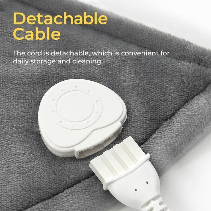 Cosi Home Coussin Chauffant Epaules et Dos Tour de Cou, Chauffe-épaules Électrique, 3 niveaux de chaleur réglables et télécommande