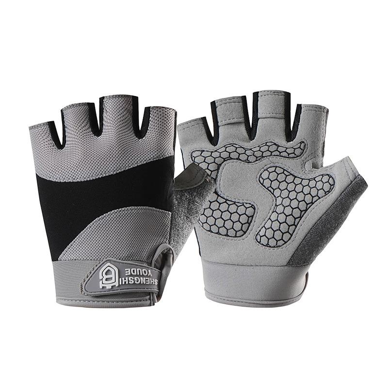 Half Finger Sports Fitness Gloves for Women Anti cocooning Yoga Barbell Equipment Non Slip Wear Resistant Breathable Outdoor Cycling Gloves