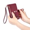 For Xiaomi 17 Pro Max Cases Wallet Stand Retro Texture Leather Phone Cover with Lanyard