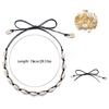 Bracelets de Coquillages Chevillettes Perles de Coquillages Naturels Collier Bijoux pour Hommes