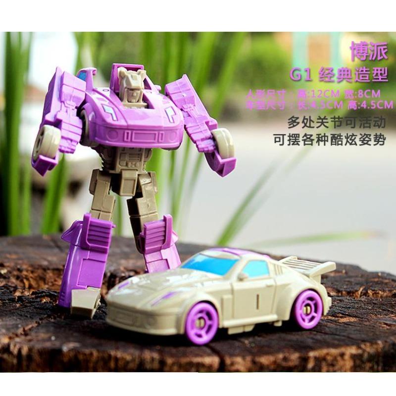 Transformace Deformace Robot Žluté Auto Kompatibilní Model Stavebnice Dětský Blok Koníčky Model Auta Raná Výchova Dětská Hračka