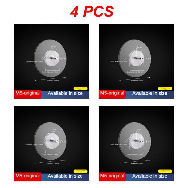 

2/3/4 шт. Пластырь с винтами без гвоздей, водонепроницаемый, без отверстий, M5, гаджеты для домашнего хранения, рамка, крючок для фотографий, не прокалывающий, прочный клей