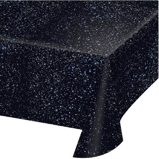 Creative Converting 725533 Plastic Tablecover, 54" x 108", Multicolor