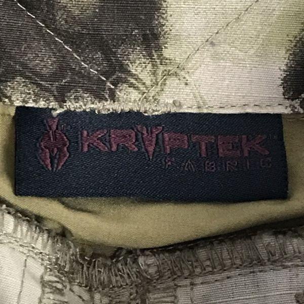KRYPTEK USA Military Tactical Pants with Knee Pads/Men's Size XS/Beige/Camouflage/(USED)