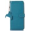 For Xiaomi 14T Case RFID Blocking Litchi Texture Genuine Cow Leather Phone Cover