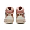 X FILA FUSION Teratach Mid Top Retro Basketballschuhe Damen Sneaker Weiß T12W219111FAI