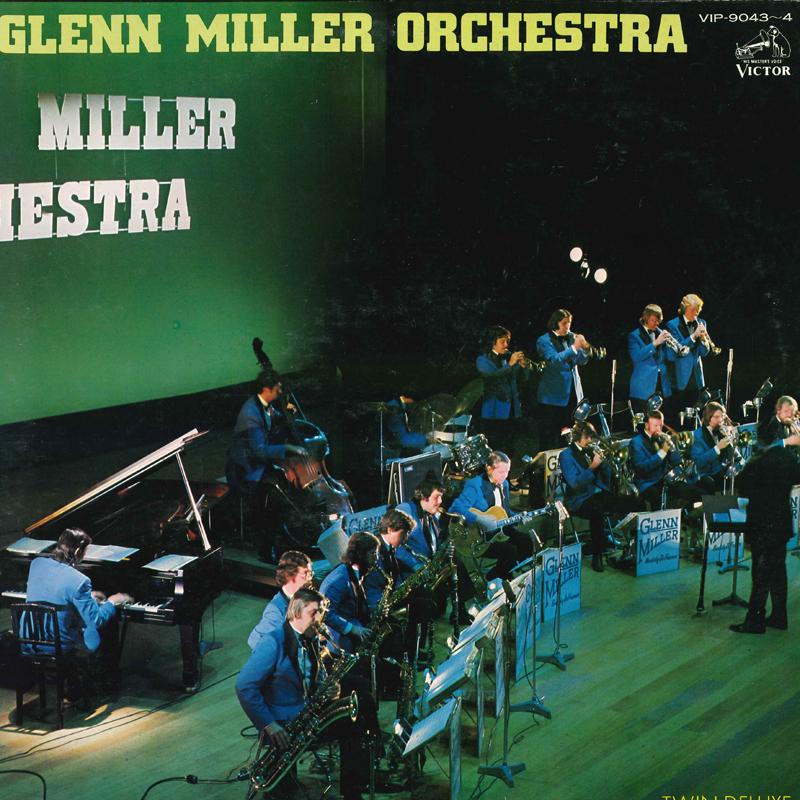 LP Record GLENN MILLER ORCHESTRA - Glenn Miller Twin Deluxe VIP90434 VICTOR 1976 Japan Jazz Used
