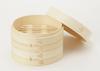 Ishigaki Delish Life Bamboo Steamed Dim Steamer Basket with 4717 Steamer, Dishes, Sum, Lid, 21cm,