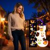 Halloween Glowing Garden Flag, Outdoor Yard Flag Double-Sided Print for Seasonal Decoration