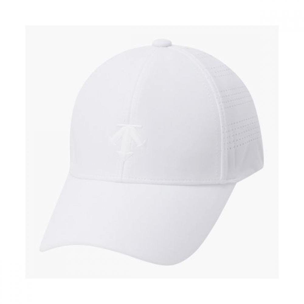 

Кепка DeScente Golf Men S с полуперфорацией BWTGBrightWhite/FR
