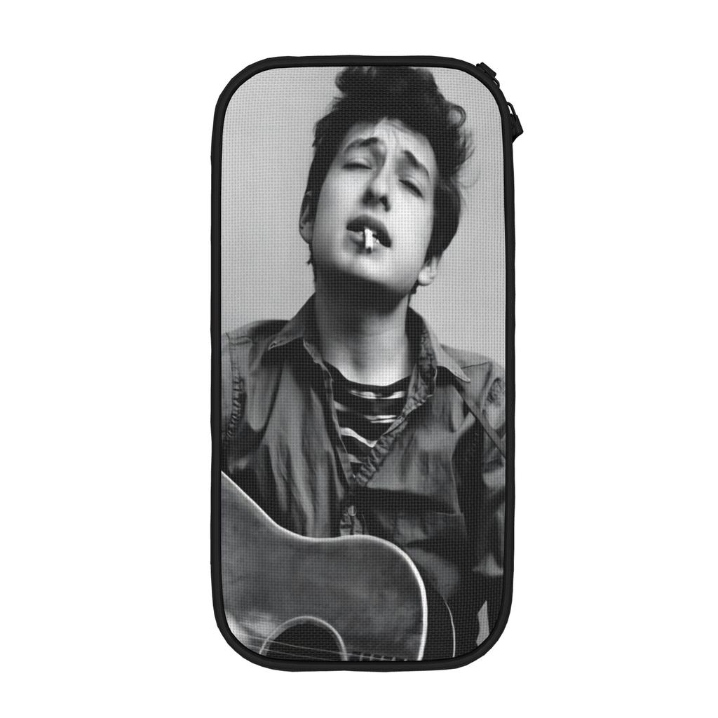 Bob Dylan Singer Pen Box Double Layer Large Capacity For School Pencil Bag Gift
