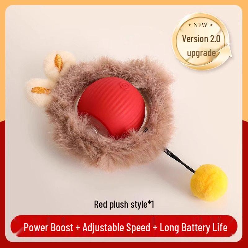 Smart Cat Dodging Ball: Automatic Electric Toy for Self-Entertaining and Decompression