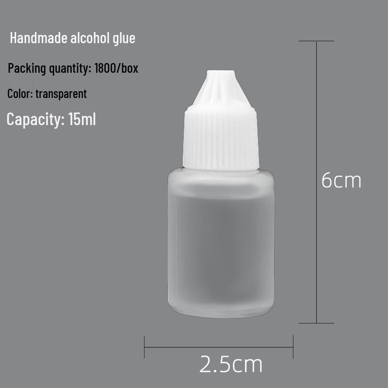 Kids' DIY Transparent Alcohol Glue - 30ml for Crafts: Ideal for Non-woven Fabric, Kindergarten Projects, Hemp Rope & Handmade Creations