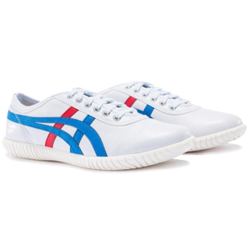 Onitsuka Tiger Tsunahiki White Blue Red Sneakers 1183A084-100