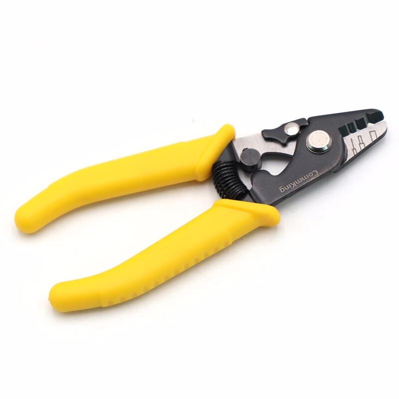 CommKing Three-Hole Fiber Optic Stripping Pliers