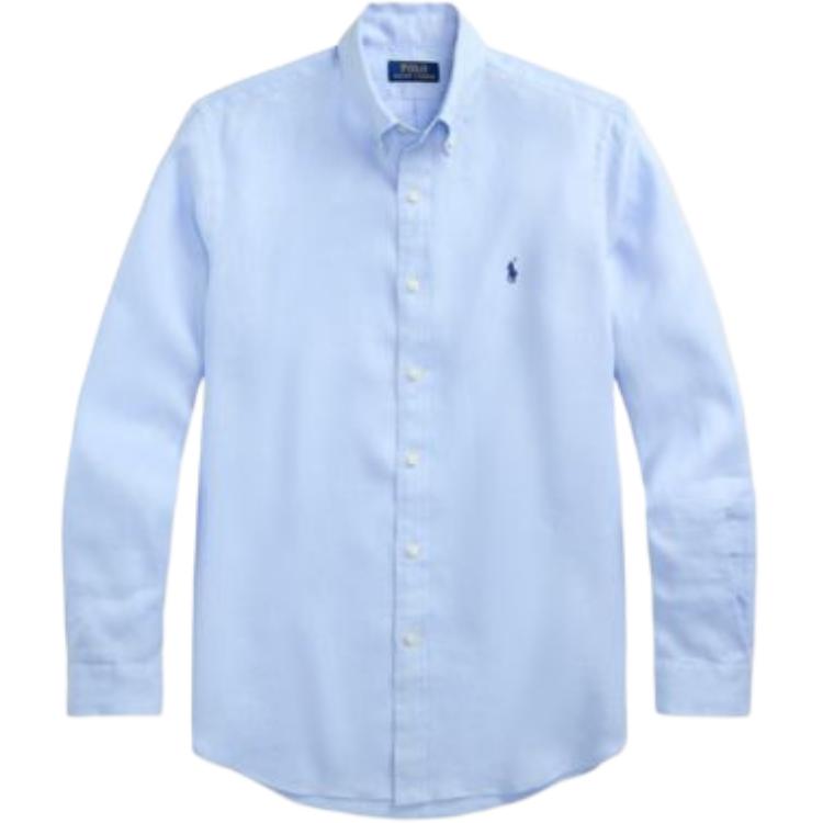 

Polo Ralph Lauren Рубашка с длинным рукавом на пуговицах с логотипом Мужские рубашки Синий 710966292-011 XL
