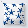 Blue Marine Animal Pillowcase Office Living Room Home Pillowcase Car Ornaments