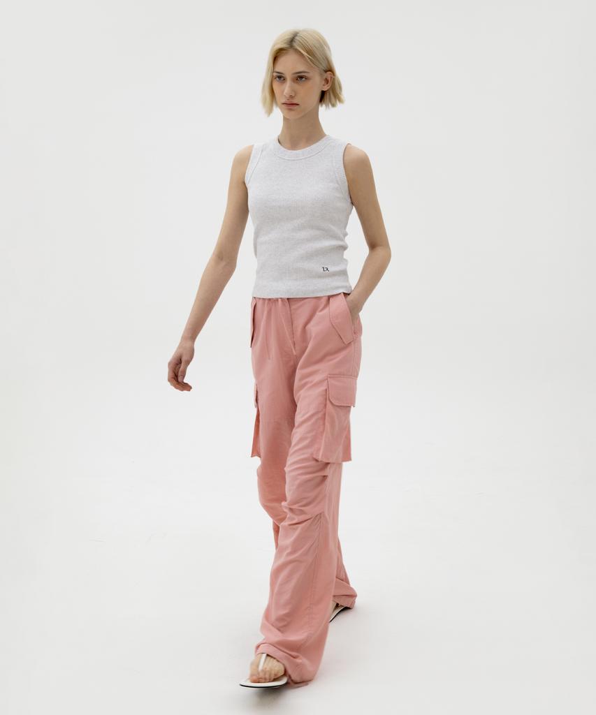 Leuba Comfort String Cargo Pants - Dusty Pink