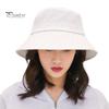 Jarní letní rybářský klobouk s plochým vrškem a širokou krempou, jednobarevný, prodyšný, všestranný cestovní venkovní slunečník