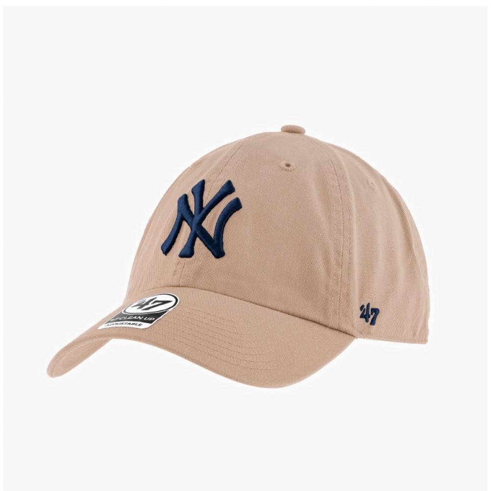 47 Brand B Rgw17gws Kh Ny New York Yankees Big Logo Ball Cap