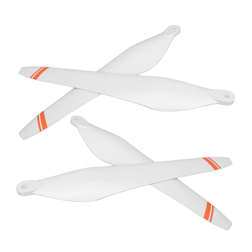 1 Pair Drone Propellers White Carbon Low Noise Powerful Traction Folding Drone Propellers for X9 PLU