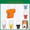 Stylish Heart Shaped Combination Lock For Gym Bags And Bicycles In Mixed Colors